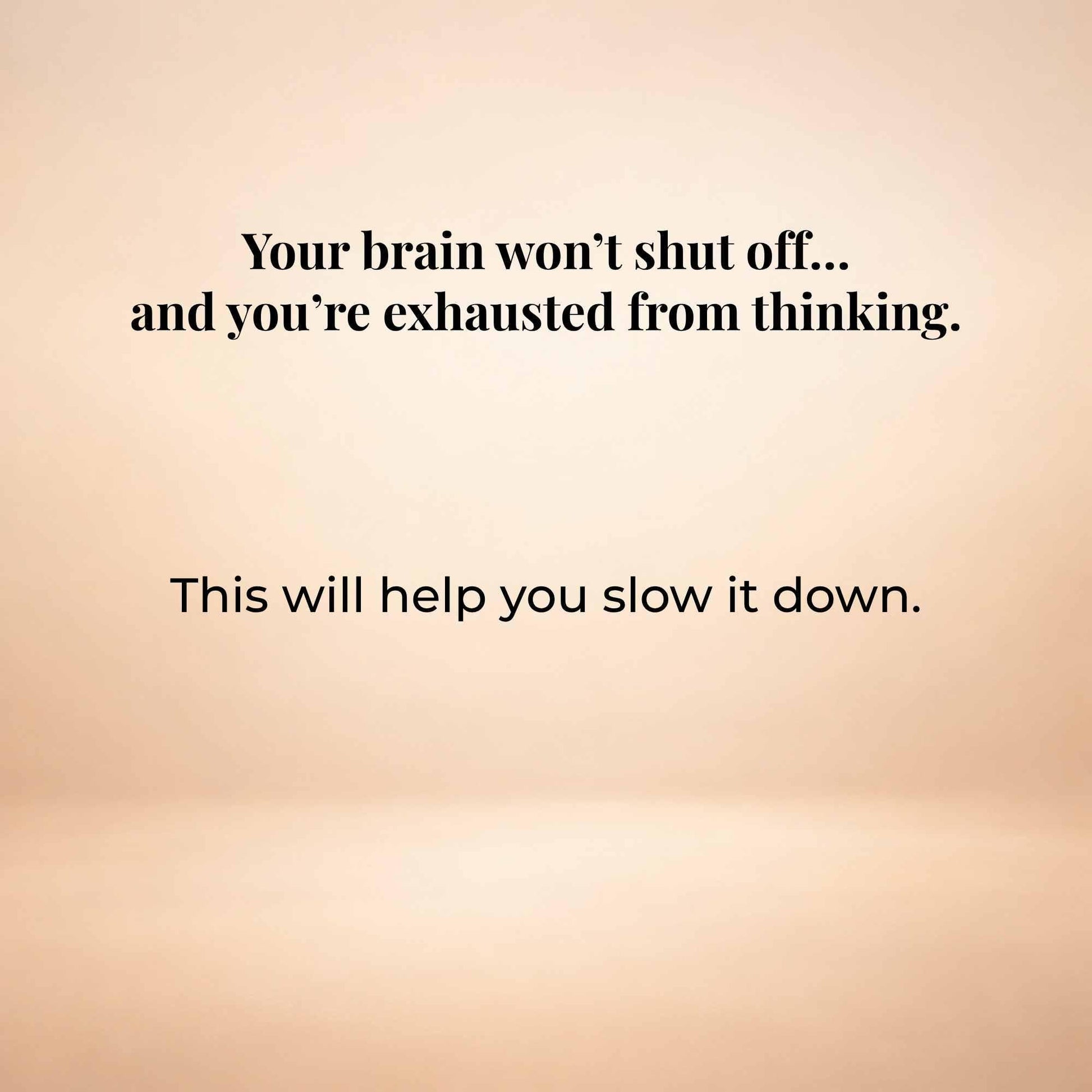 Anxiety Workbook Printable, Overthinking Help, Calm Mind Toolkit, Stress Relief PDF Guide