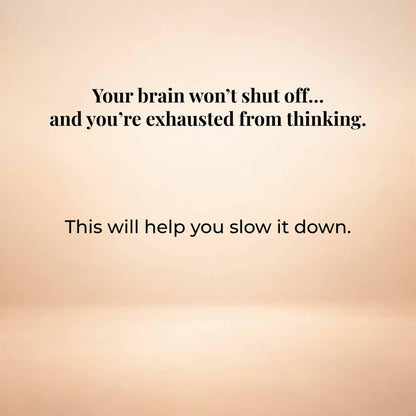 Anxiety Workbook Printable, Overthinking Help, Calm Mind Toolkit, Stress Relief PDF Guide