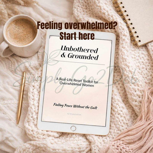 The Reset Bundle: 4 Workbooks for Overwhelm, Burnout, Anxiety & Faith