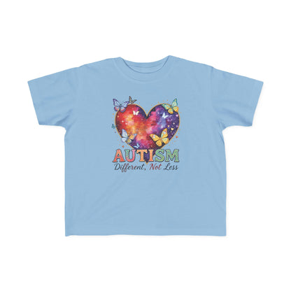 Autism Puzzle Heart Toddler Tee | Different Not Less