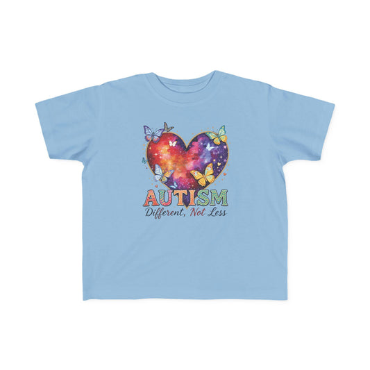 Autism Puzzle Heart Toddler Tee | Different Not Less