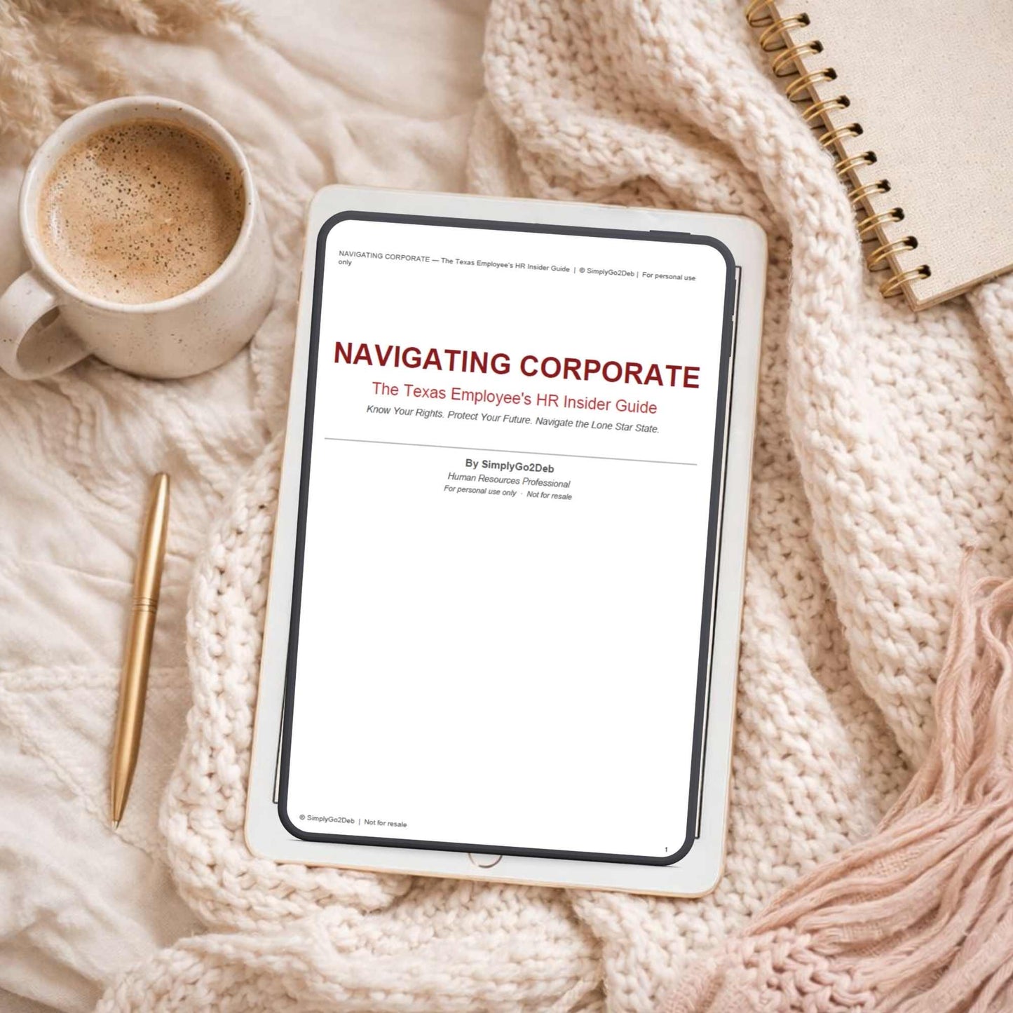 Texas Employee Rights Guide PDF | HR Insider Handbook | At-Will Texas Non-Compete Payday Law