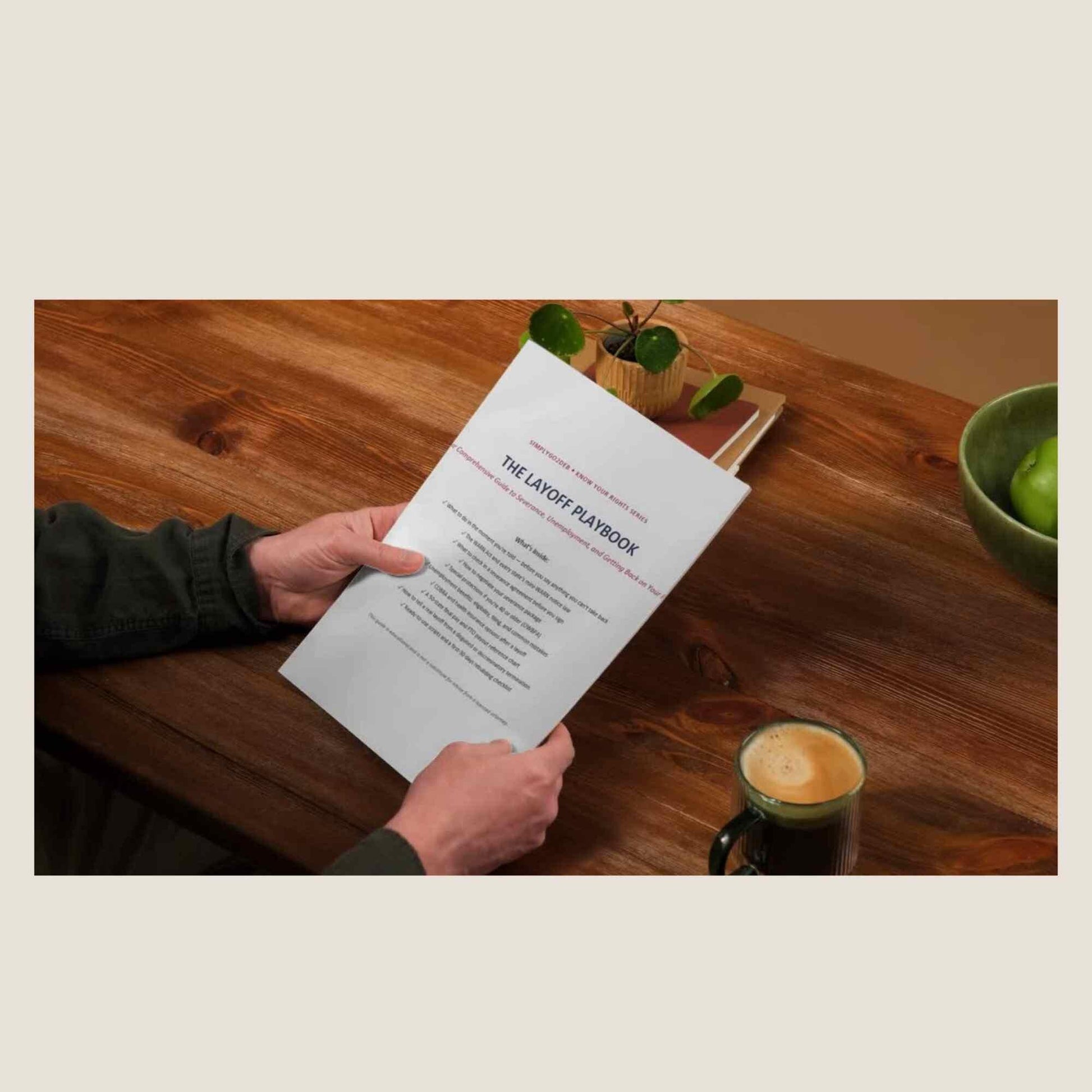 The Layoff Playbook | Severance Negotiation & Layoff Rights Guide | WARN Act, COBRA, Unemployment Help PDF | Digital Download