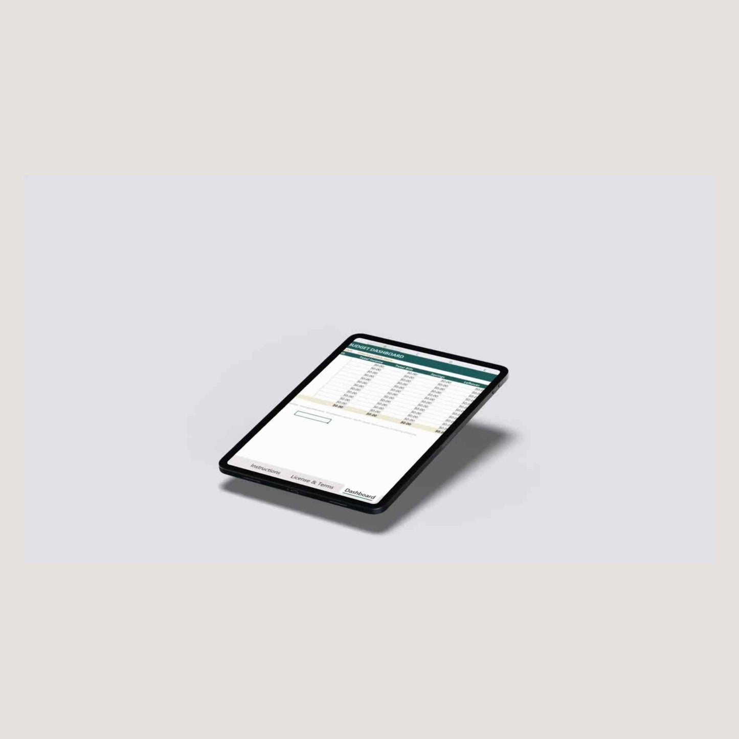 Paycheck Budget Planner Excel Spreadsheet, Monthly Budget Tracker Bill Organizer, Editable Template