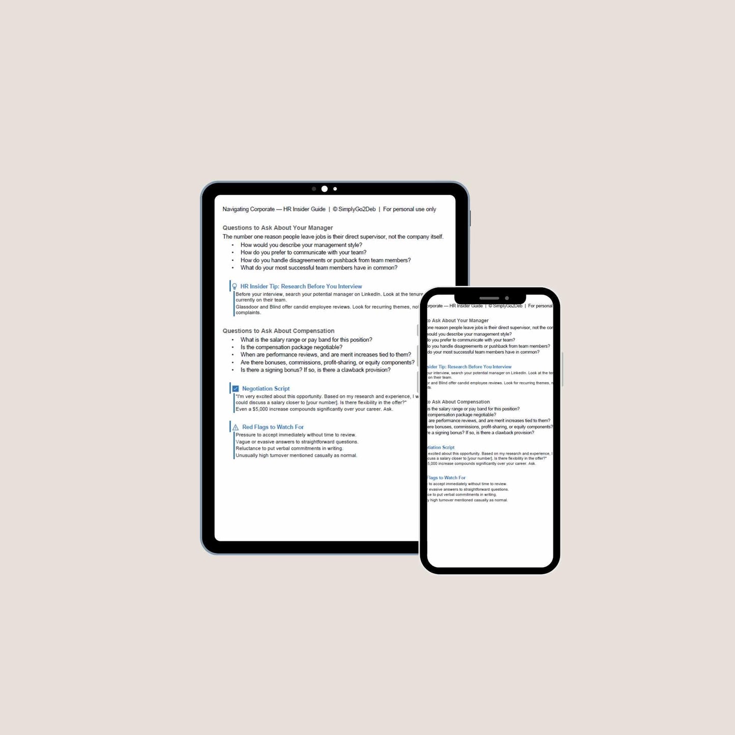 Employee Rights Guide pdf | HR Insider Handbook | FMLA ADA Benefits Career Guide