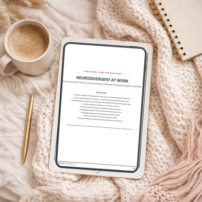 Neurodivergent at Work Guide | Autism ADHD Accommodations & Scripts
