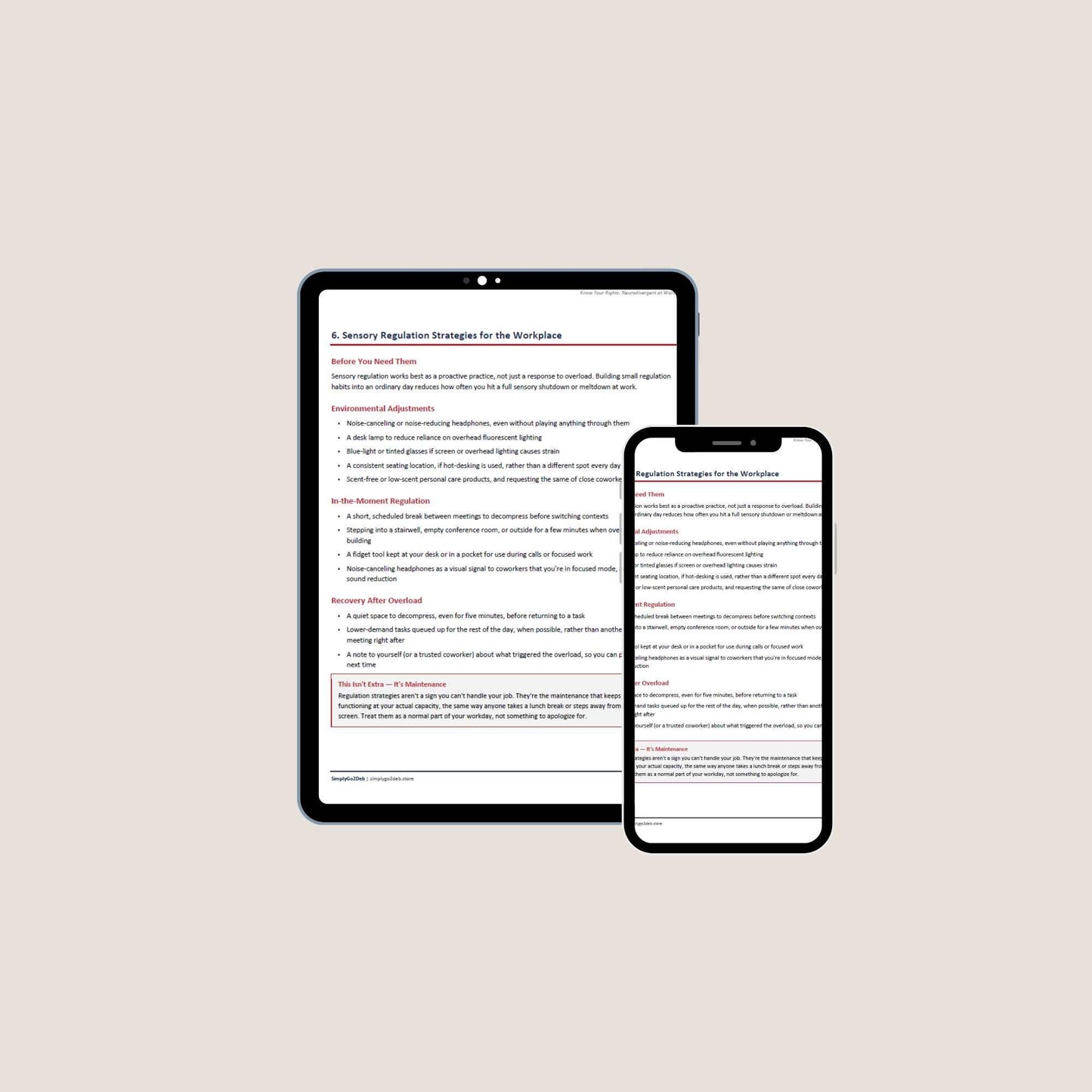 Neurodivergent at Work Guide | Autism ADHD Accommodations & Scripts