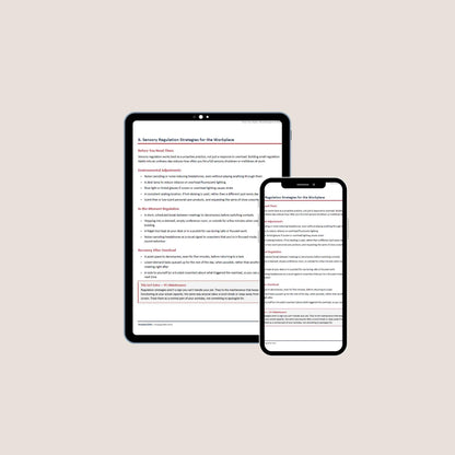 Neurodivergent at Work Guide | Autism ADHD Accommodations & Scripts