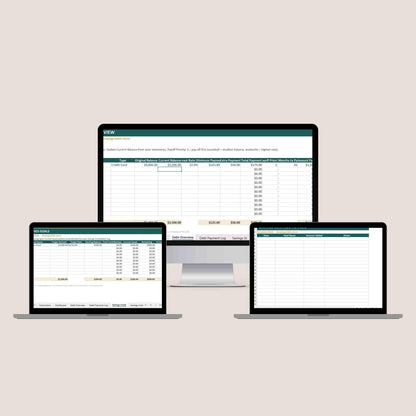 Debt Payoff Finance Tracker Excel Spreadsheet, Savings Goal Planner Digital Download, Snowball Avalanche Payoff